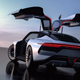 Image for article titled DeLorean Revealed Its Alpha5 Concept With Gullwing Doors